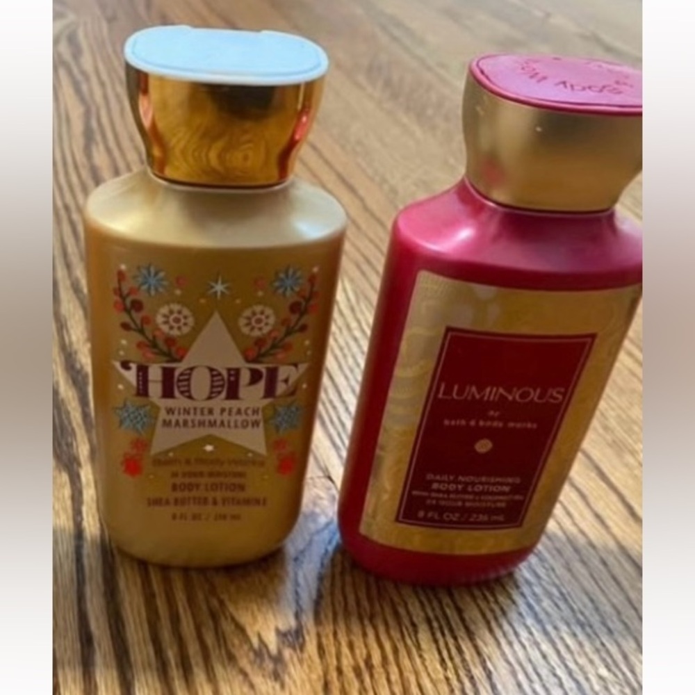 New bath and body works lotions